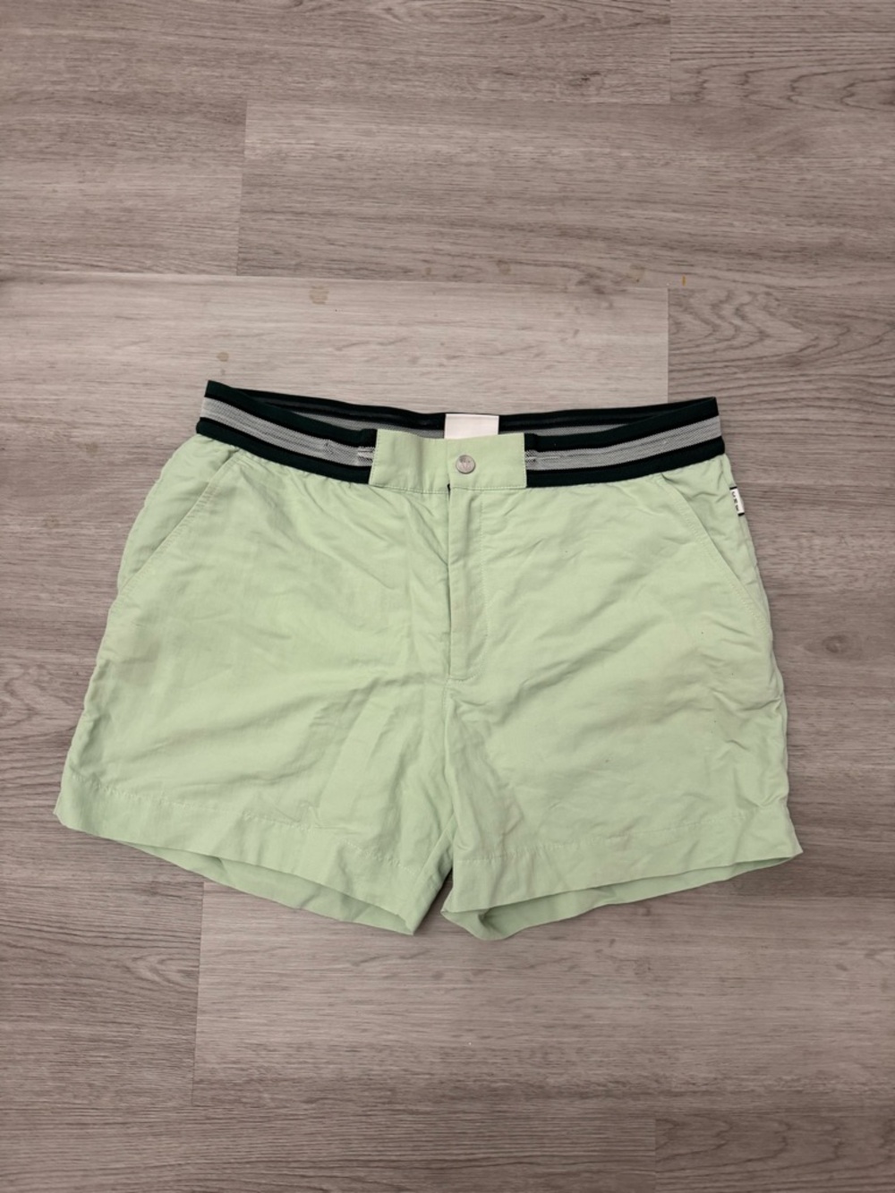 CHÉ Sunseeker  Sage Green Athletic Shorts